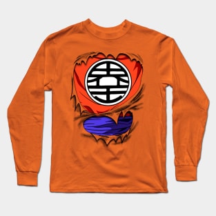 Goku Student Chest Dragon ball z Long Sleeve T-Shirt